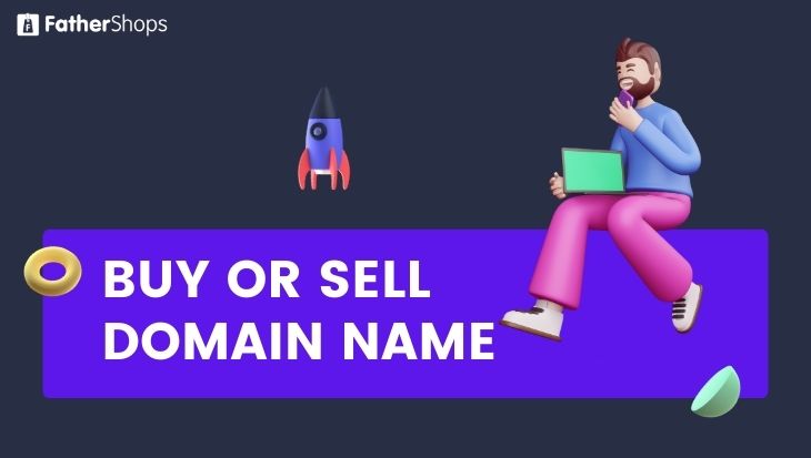 makr money from home by selling and buying domain