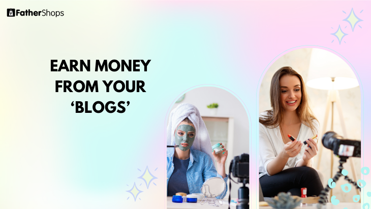 كسب المال من المنزل من المدونات