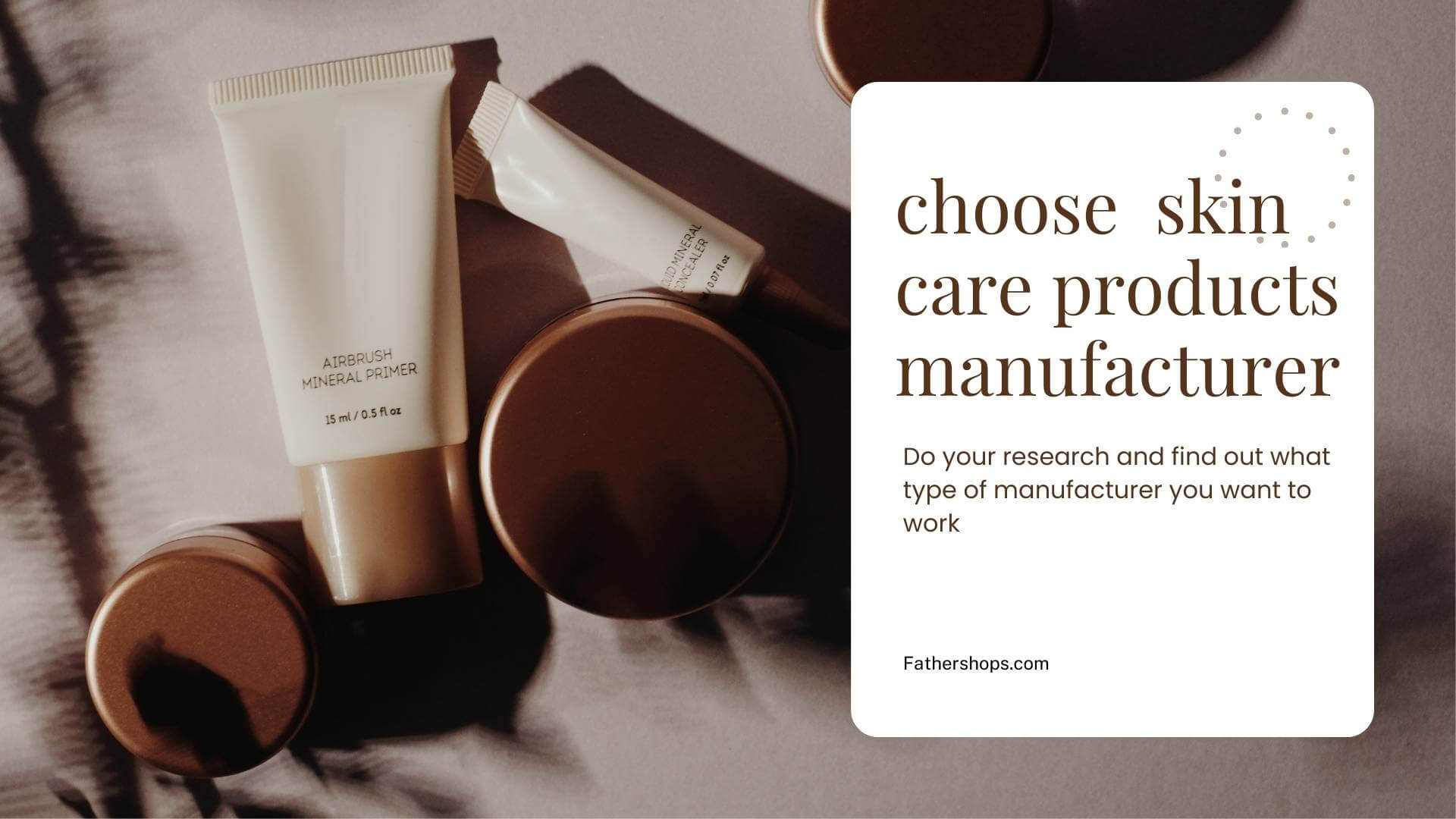 start a skincare brand with best manufacturer