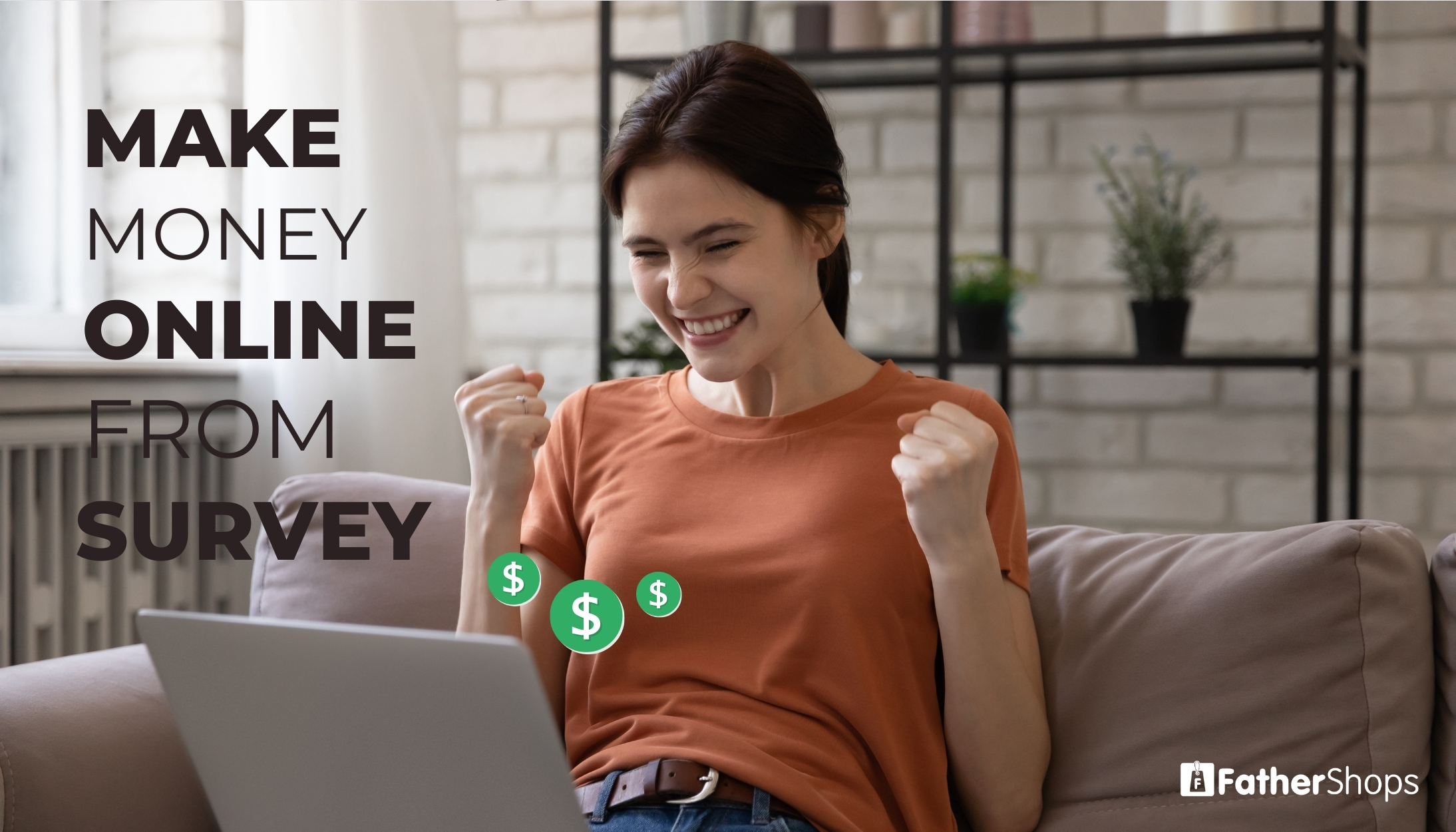 make money from home using survey