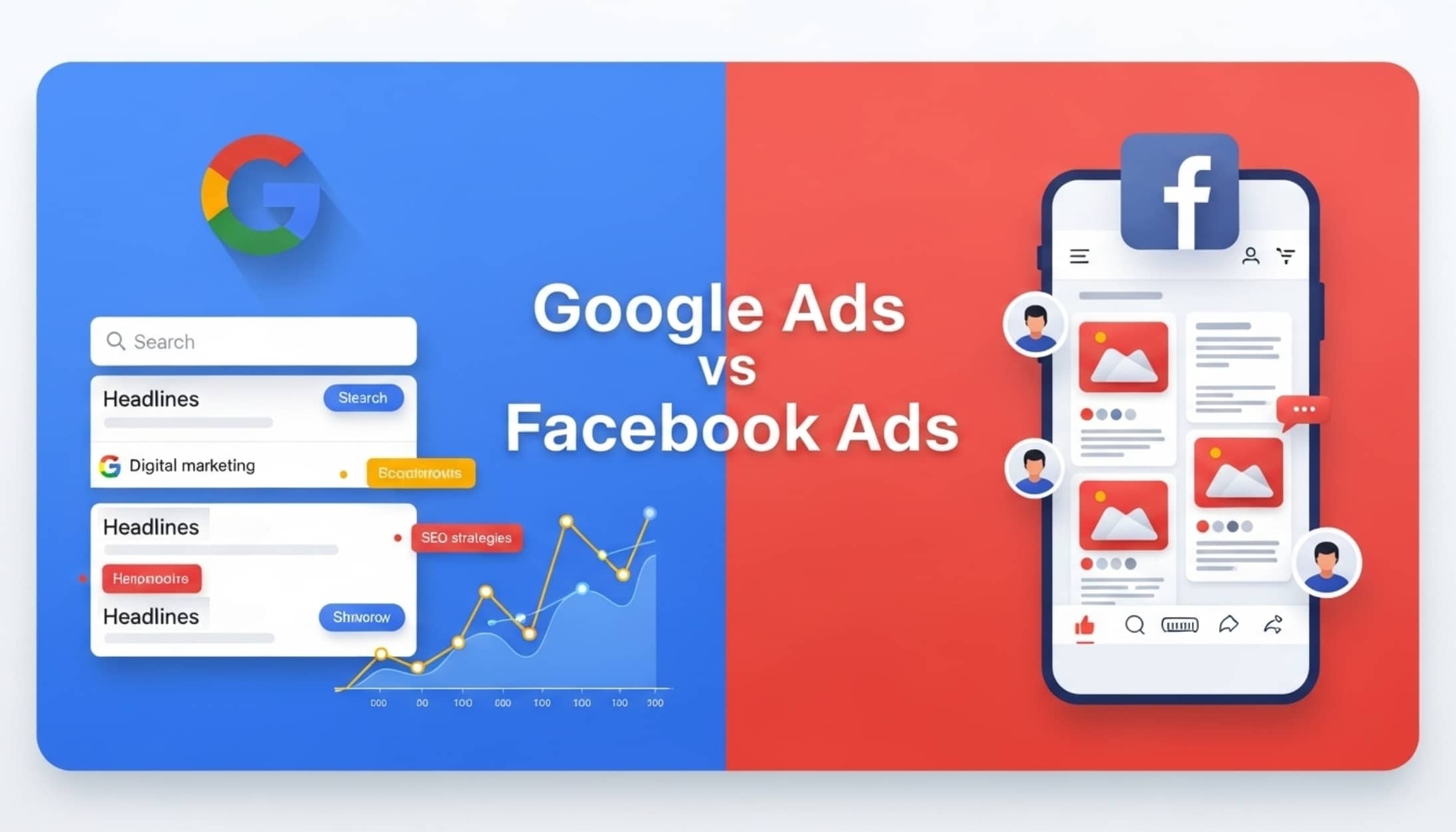Facebook Ads vs Google Ads Ecommerce